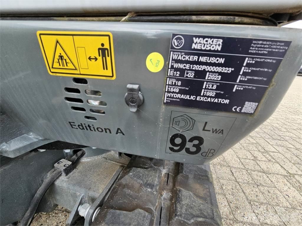 Wacker ET 18 Мини екскаватори < 7 т