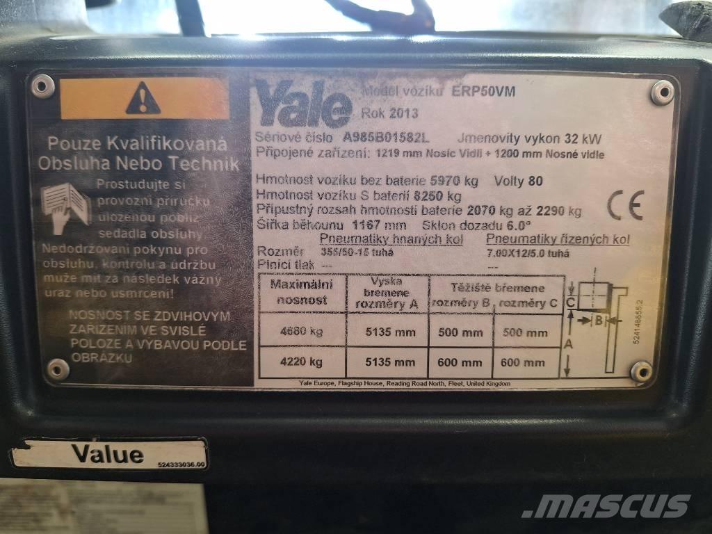 Yale ERP 50 VM Електрически вилични кари-повдигачи