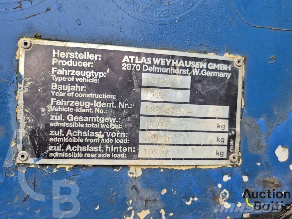 Atlas 1304 Колесни екскаватори