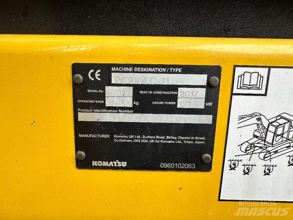 Komatsu PC 210 LC-11 Верижен екскаватор