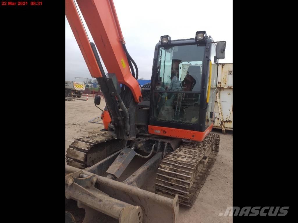 Kubota KX 080-4 Средни екскаватори 7т - 12т