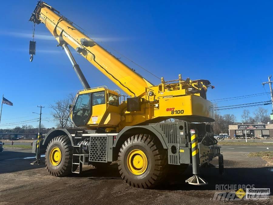 Grove GRT 8100 Кранове за тежък терен