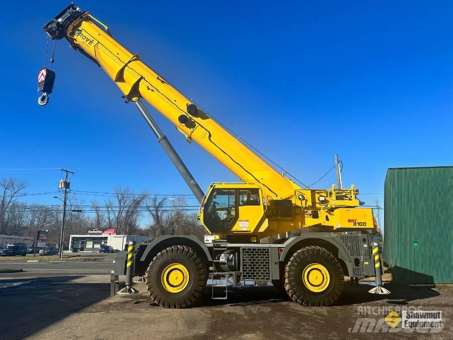 Grove GRT 8100 Кранове за тежък терен