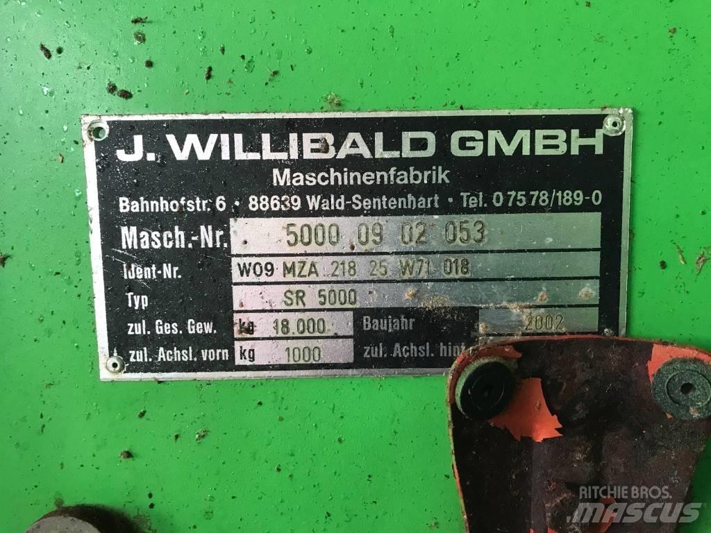 Willibald SR 5000 Шредери за отпадъци
