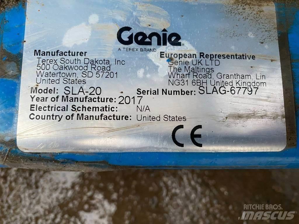 Genie SLA 20 Колички високоповдигачи с теглич