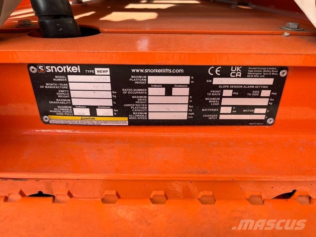 Snorkel S 3219 E Ножични работни платформи