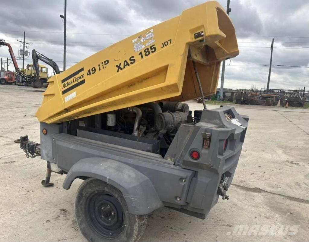 Atlas Copco 185 CFM Компресори