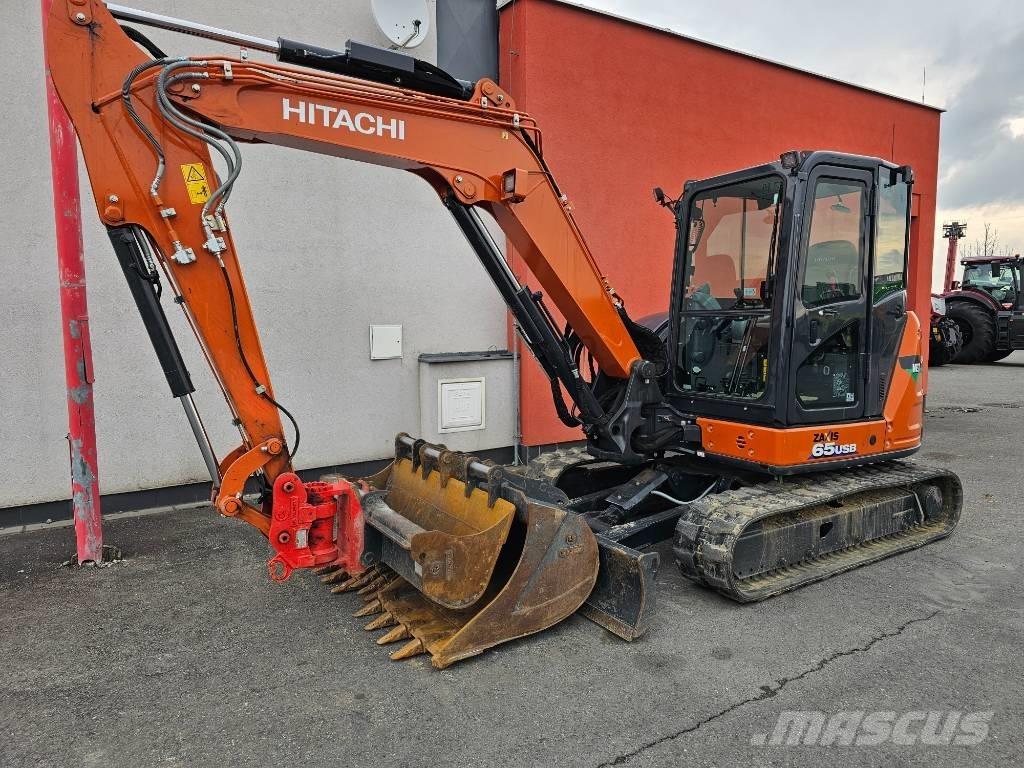Hitachi ZX65 Верижен екскаватор