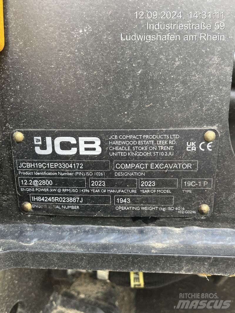 JCB 19C-1 Мини екскаватори < 7 т