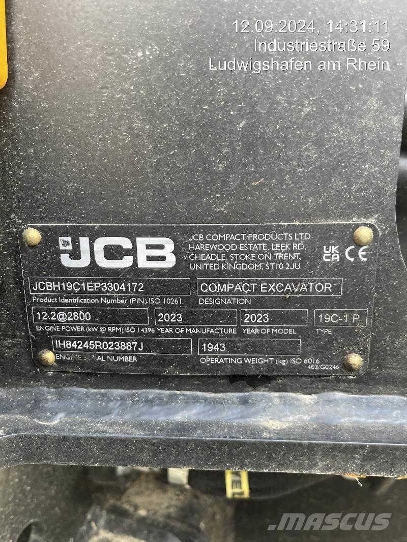 JCB 19C-1 Мини екскаватори < 7 т