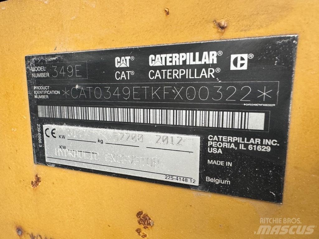 CAT 349 E Верижен екскаватор