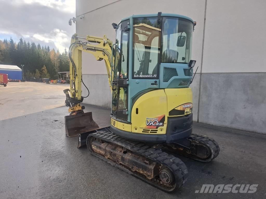Yanmar Vio 33 U Мини екскаватори < 7 т