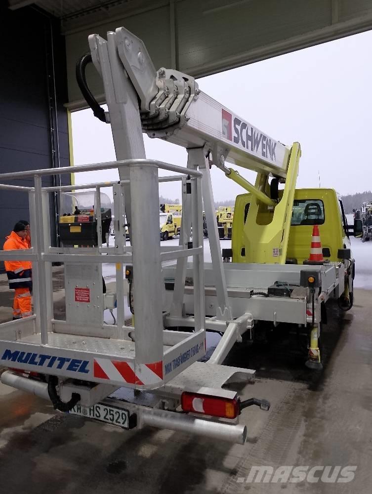 Multitel MJE 250 3.5 Моторизирани платформи с талига