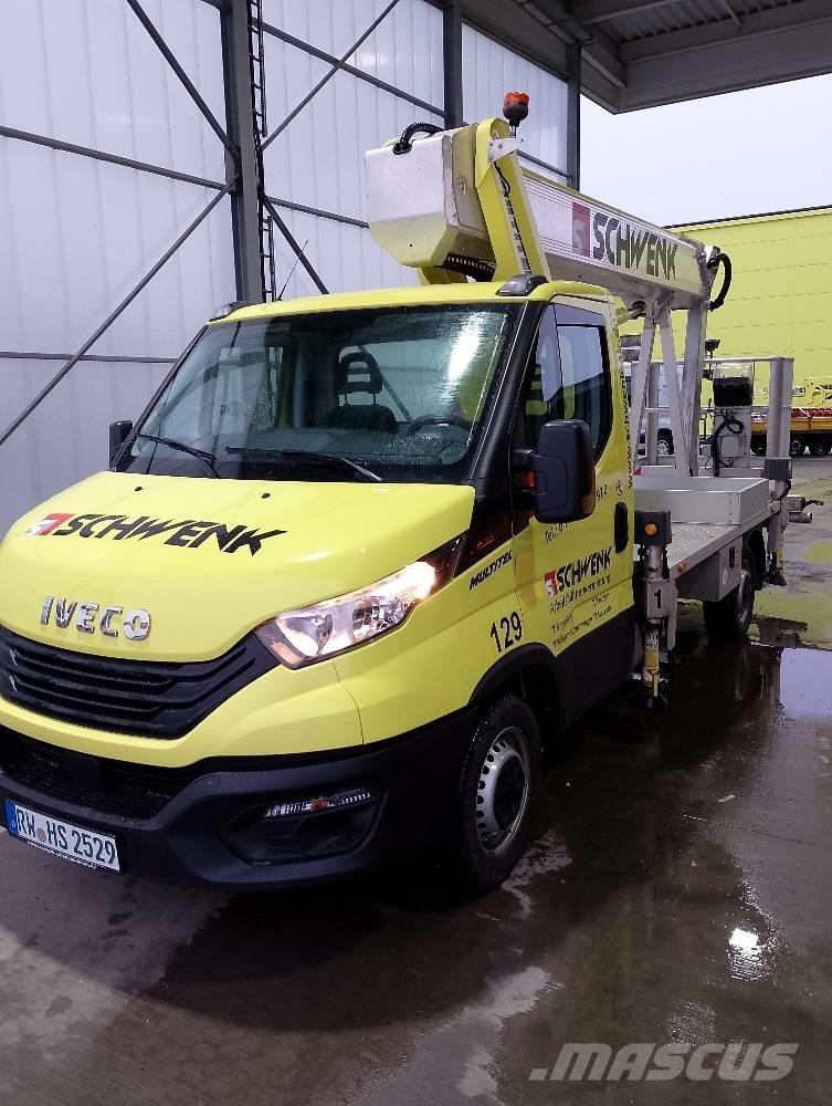 Multitel MJE 250 3.5 Моторизирани платформи с талига