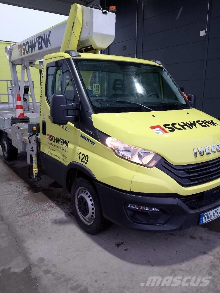 Multitel MJE 250 3.5 Моторизирани платформи с талига