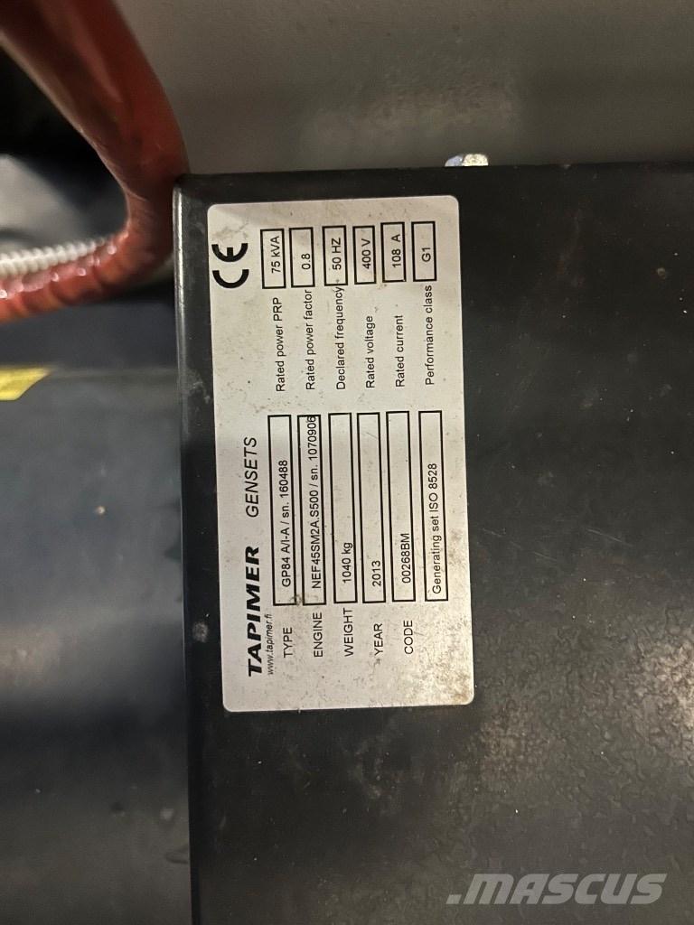 Genset GP84 75KVA Дизелови генератори
