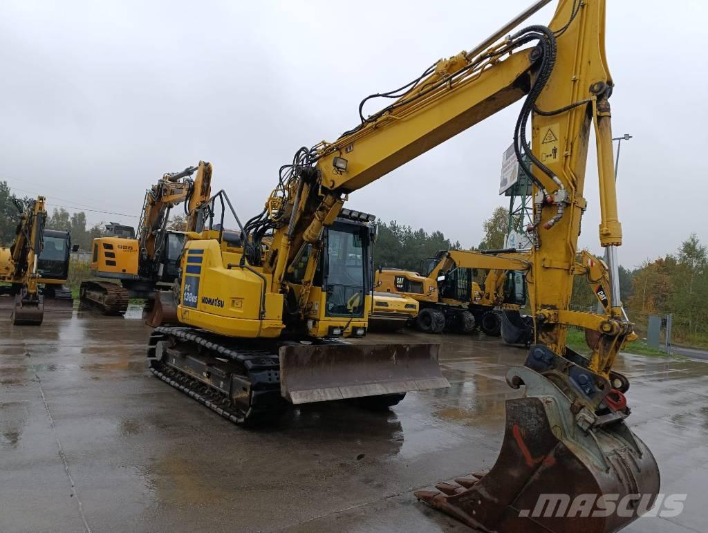 Komatsu PC 138 US-11 Верижен екскаватор