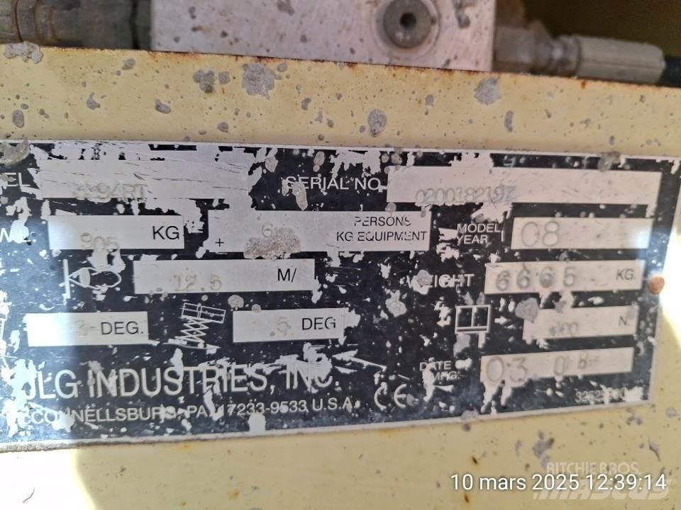 JLG 3394RT Ножични работни платформи