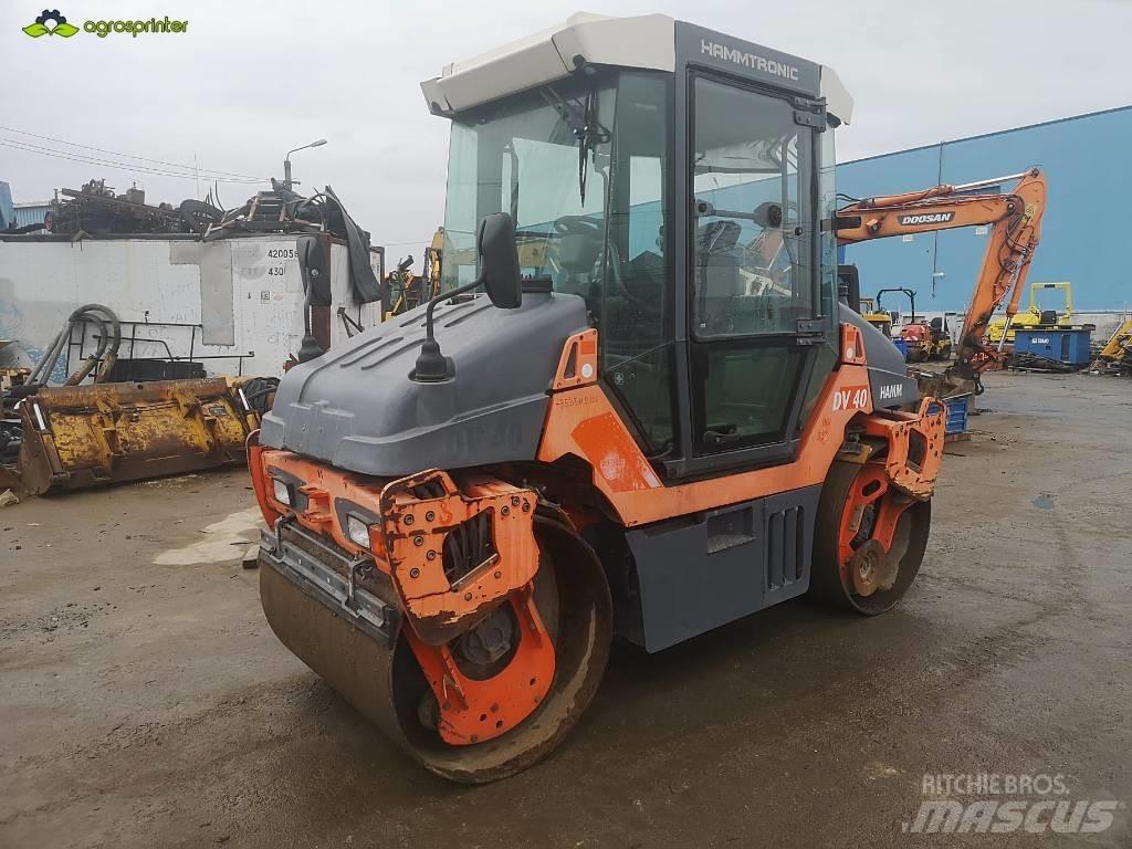 Hamm DV 40 VV Двойни барабанни ролки
