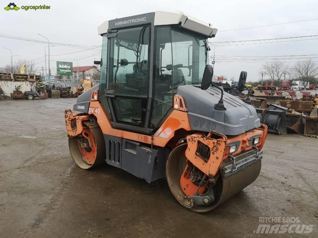 Hamm DV 40 VV Двойни барабанни ролки
