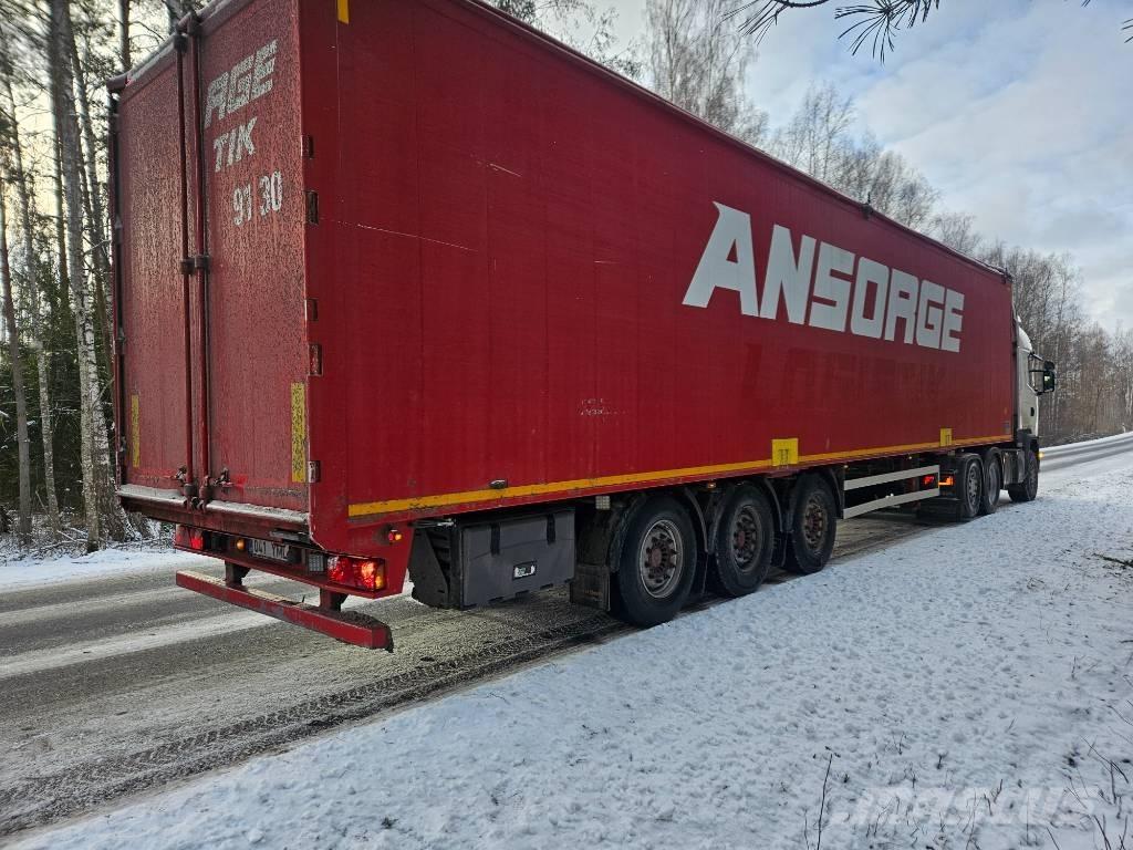 Knapen K200 Полуремаркета с подвижен под
