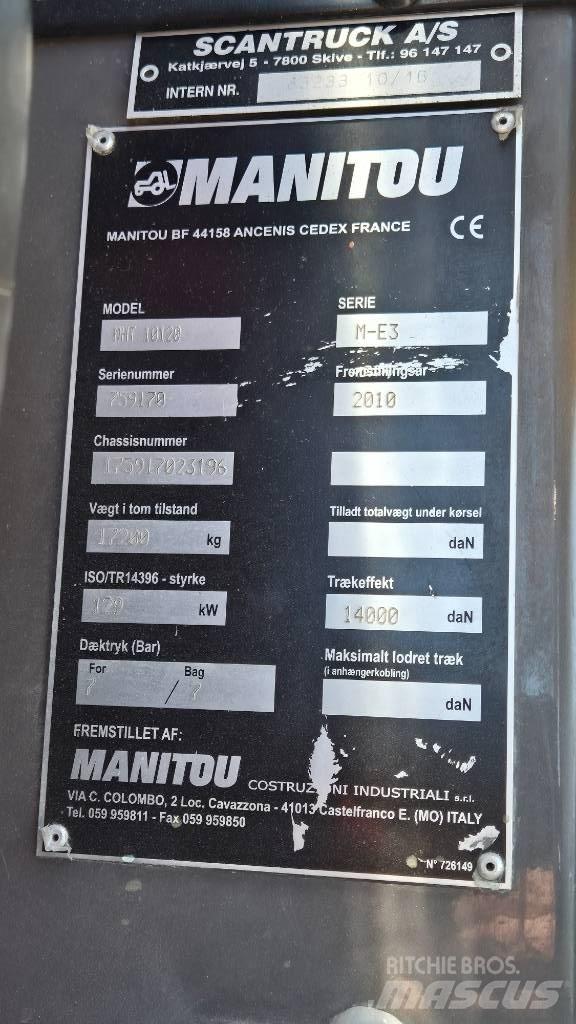 Manitou MHT 10120 Телескопични товарачи