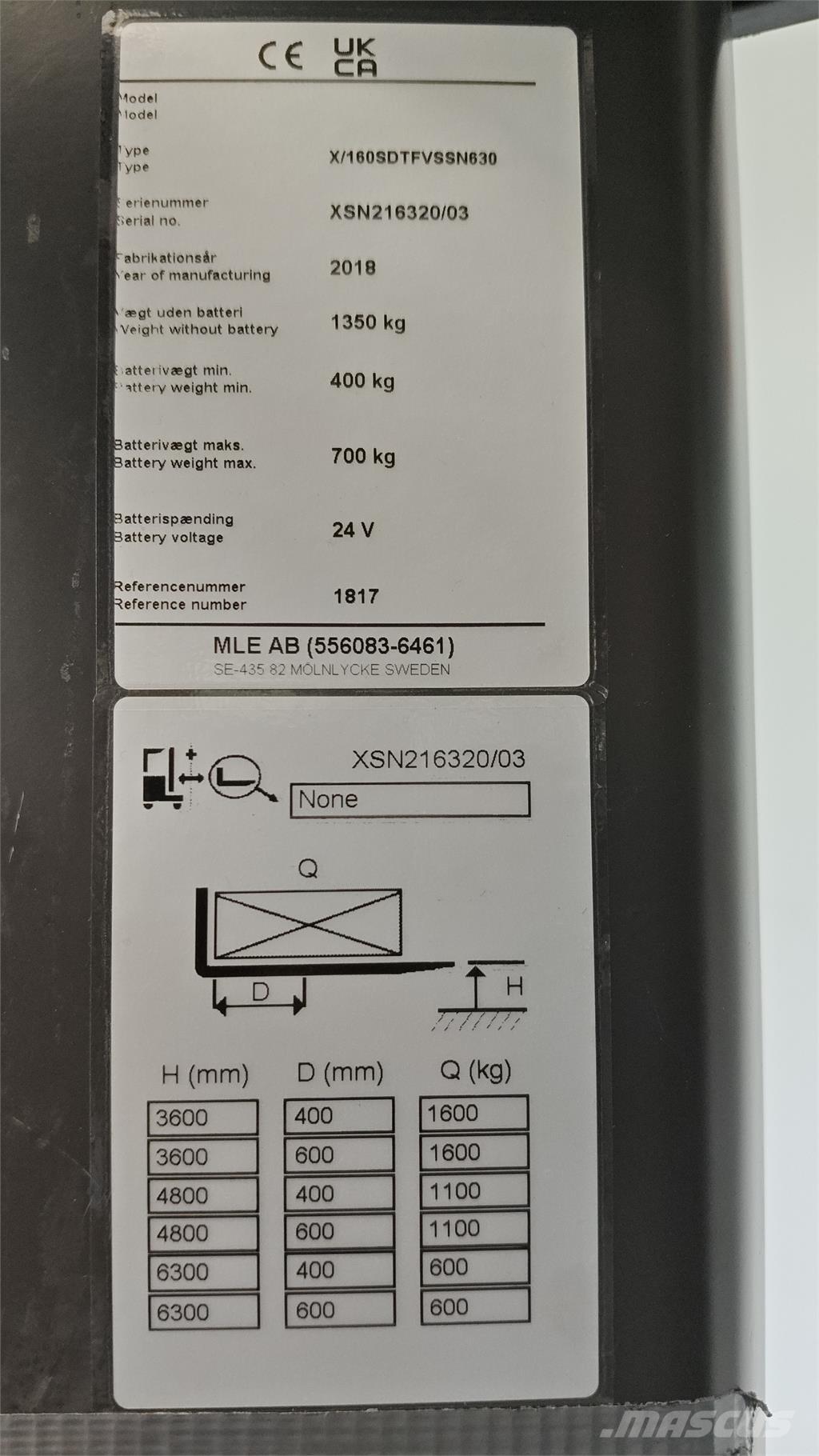 Atlet XSN160E Самоходни товарачи