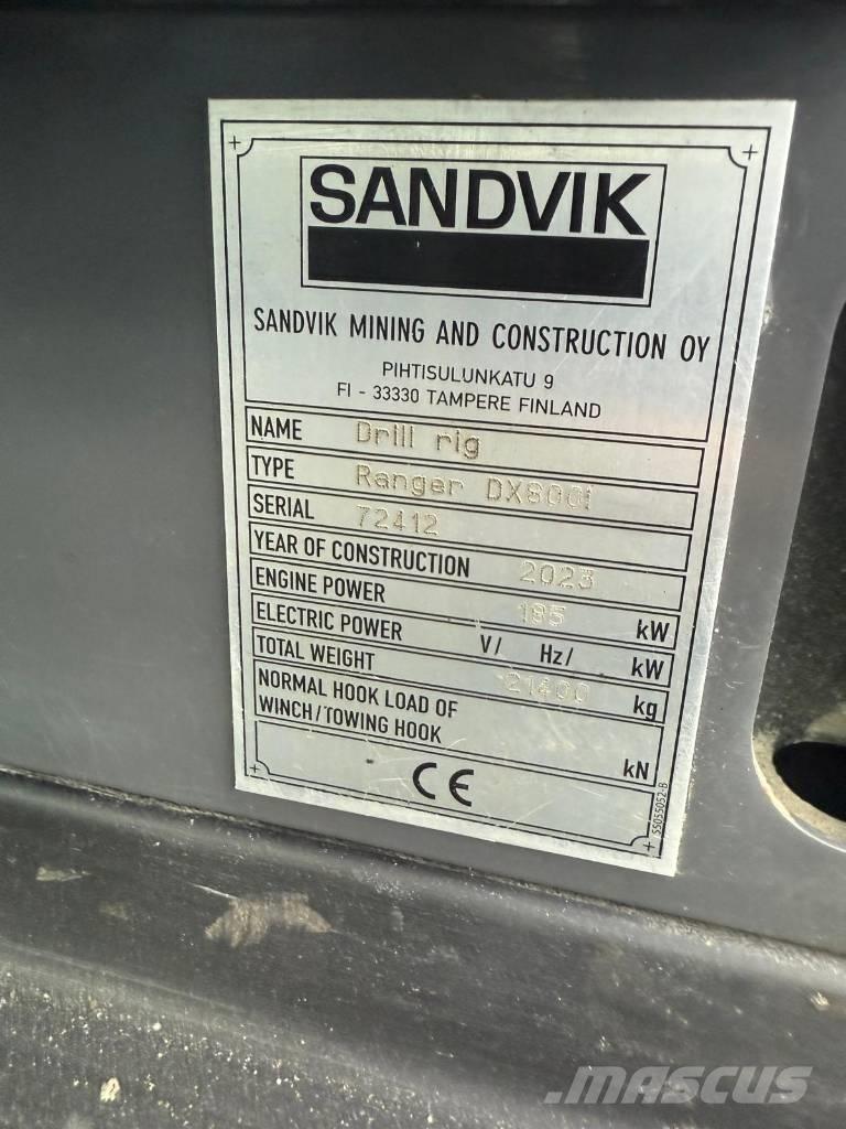 Sandvik DX 800I Апаратура за повърхностна редова сеидба