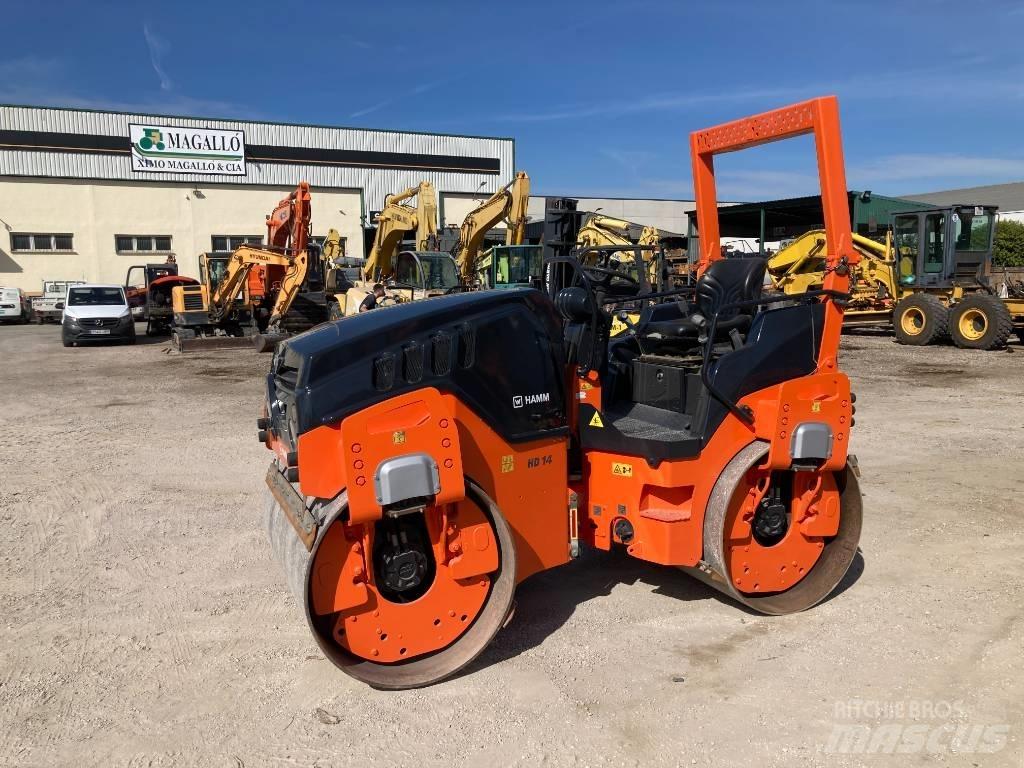 Hamm HD 14 VV Двойни барабанни ролки
