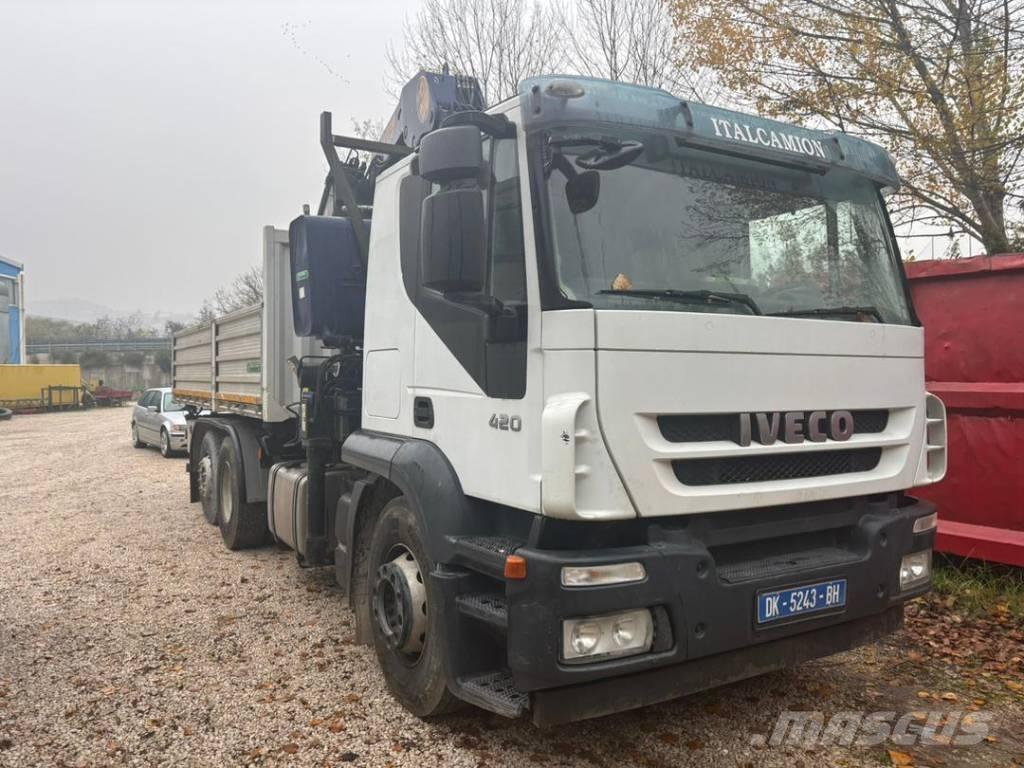 Iveco Stralis 420 Камиони с кран с кука
