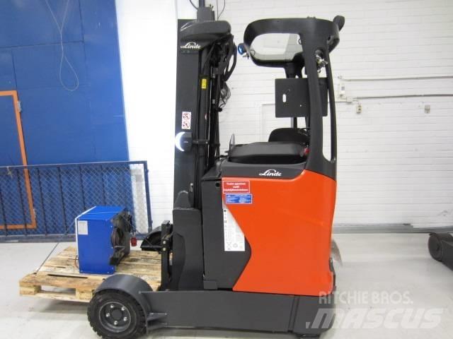 Linde R16G Ретрак/ Високоповдигач с изместване на вилката напред