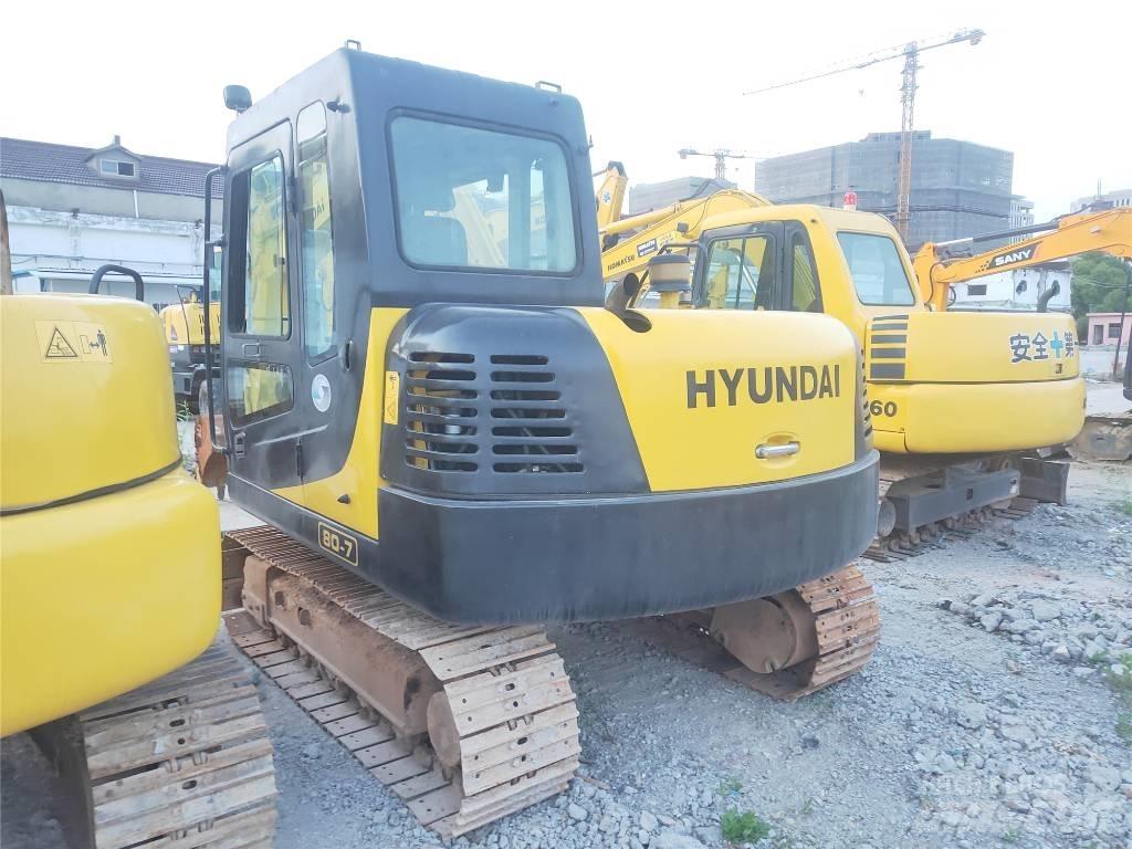 Hyundai R80-7 Верижен екскаватор