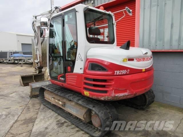 Takeuchi TB 290-2 Средни екскаватори 7т - 12т