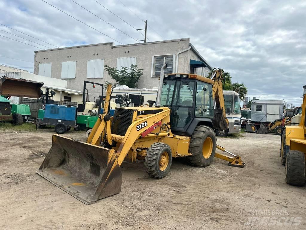 John Deere 310 E Товарач със заден ексватор