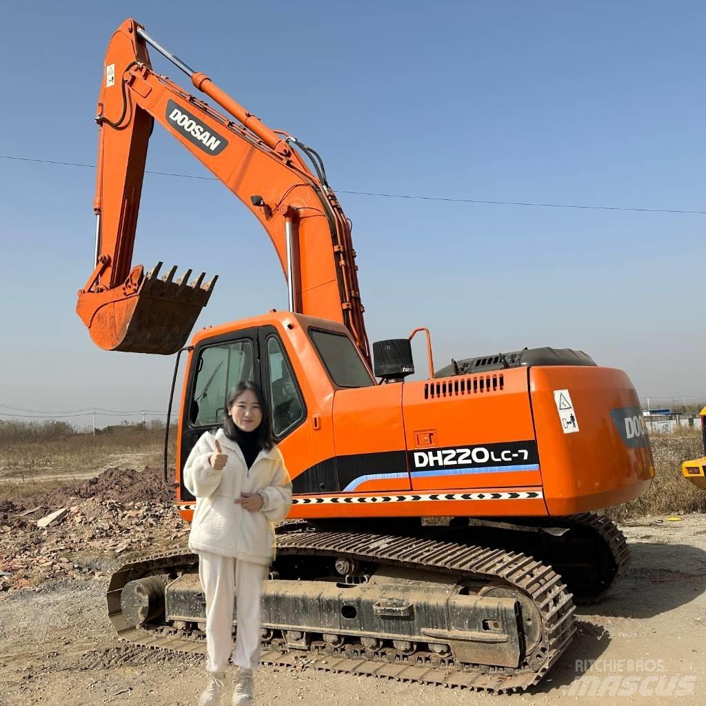 Doosan DH220LC-7 Верижен екскаватор