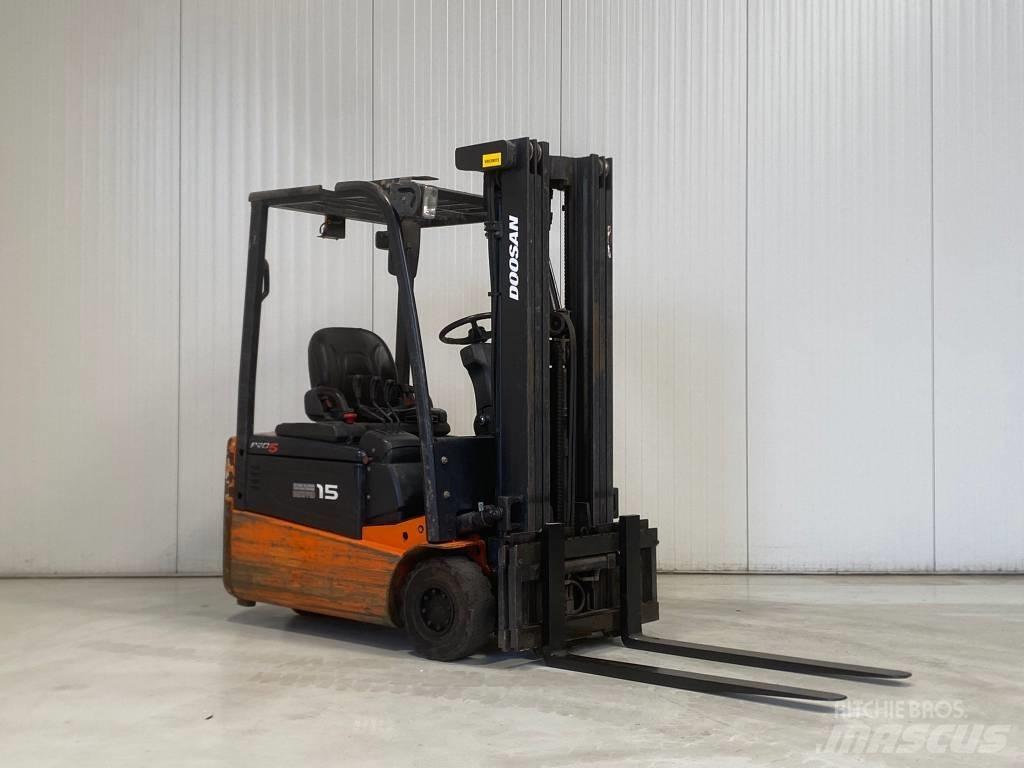 Doosan B15T-5 Електрически вилични кари-повдигачи
