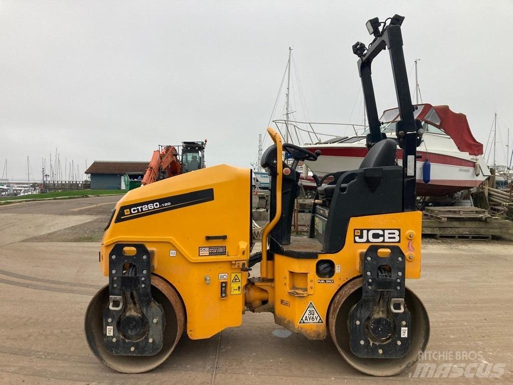 JCB CT 260-120 Двойни барабанни ролки
