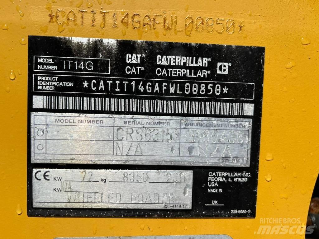 CAT IT 14 G Колесни товарачи