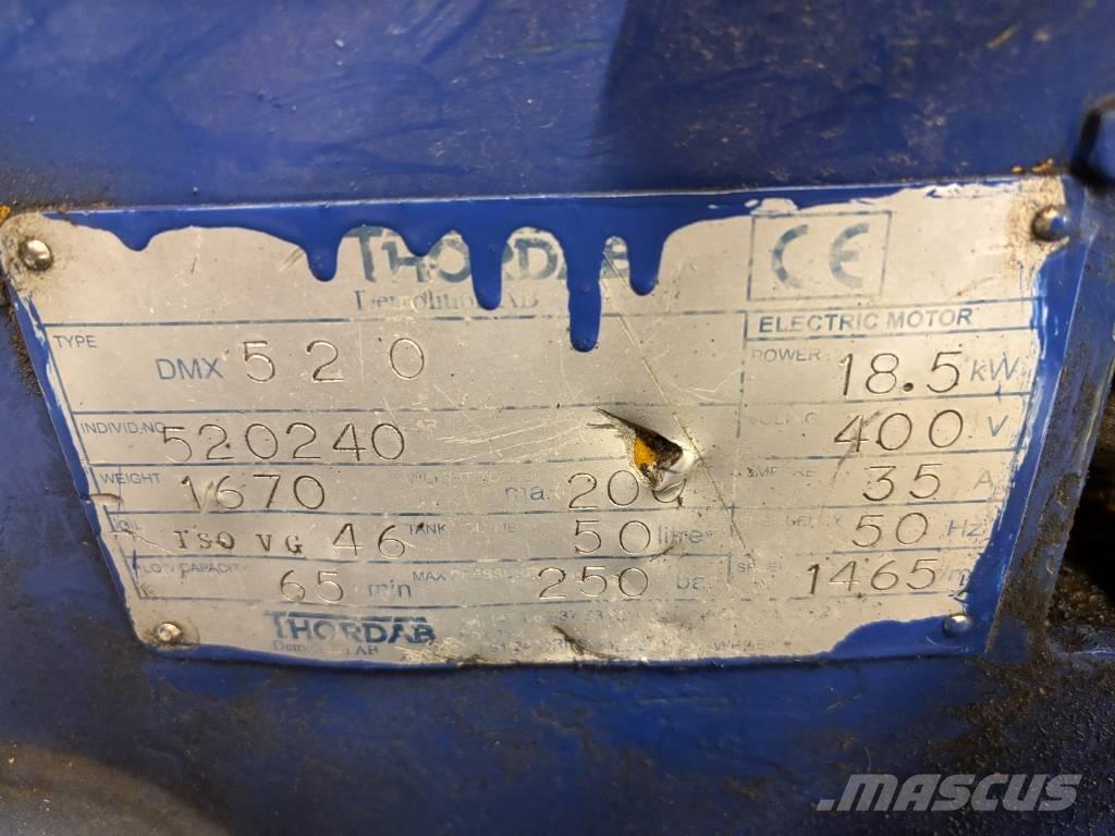  Thordab DMX 520 Багери за разрушаване
