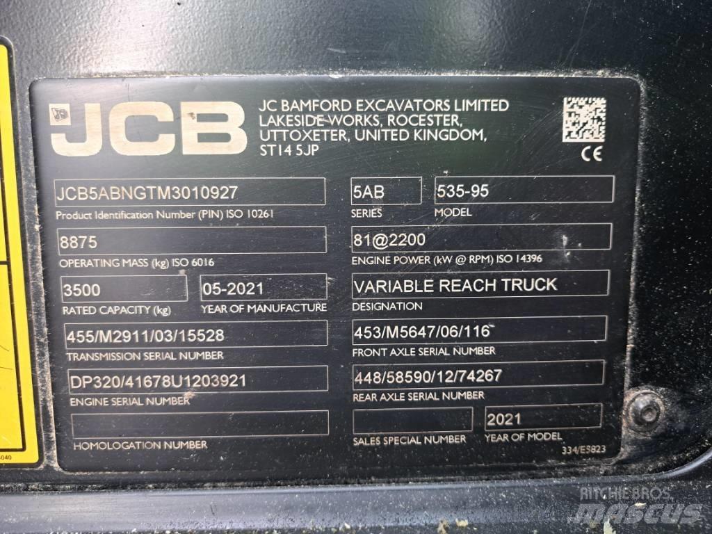 JCB 535-95 Телескопични товарачи