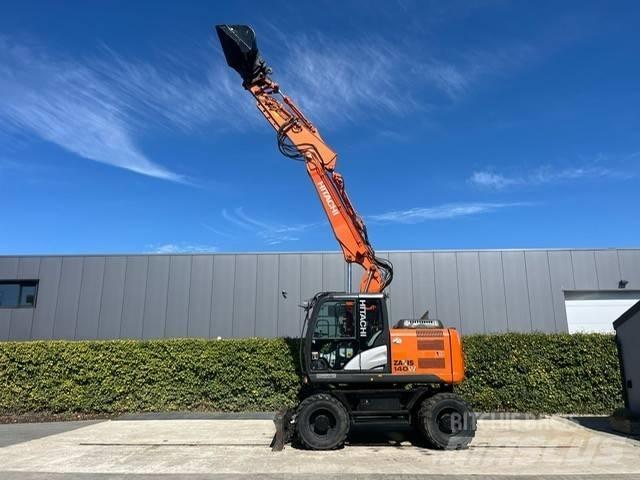 Hitachi 140W Колесни екскаватори