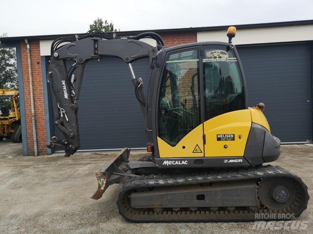Mecalac 8 M CR Верижен екскаватор