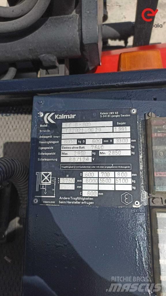 Kalmar ECL6-600 Електрически вилични кари-повдигачи