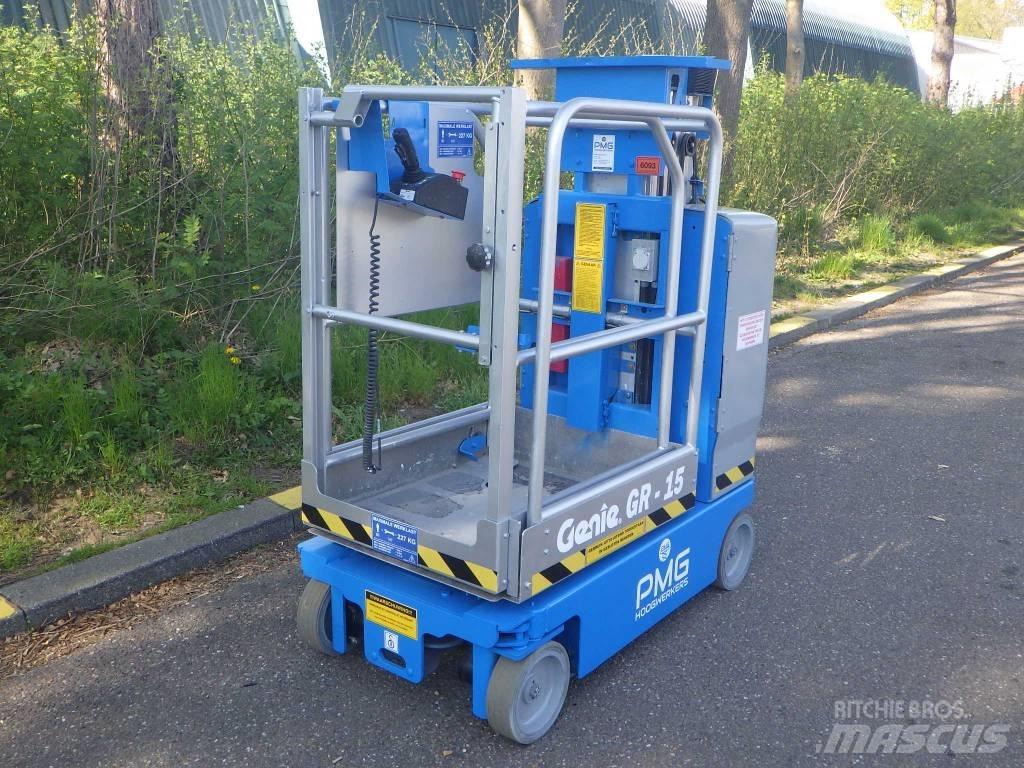 Genie GR15 Вертикални мачтови повдигачи
