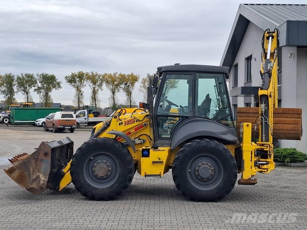 New Holland B 115 C Товарач със заден ексватор
