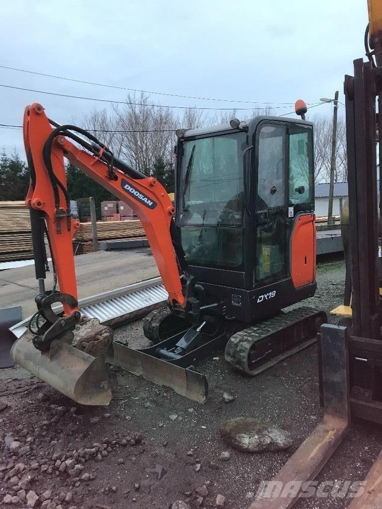 Doosan DX 19 Мини екскаватори < 7 т