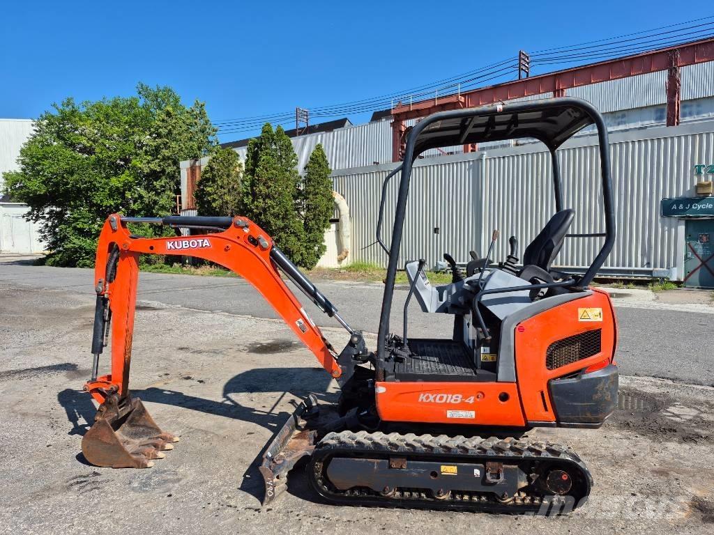 Kubota KX 018-4 Мини екскаватори < 7 т
