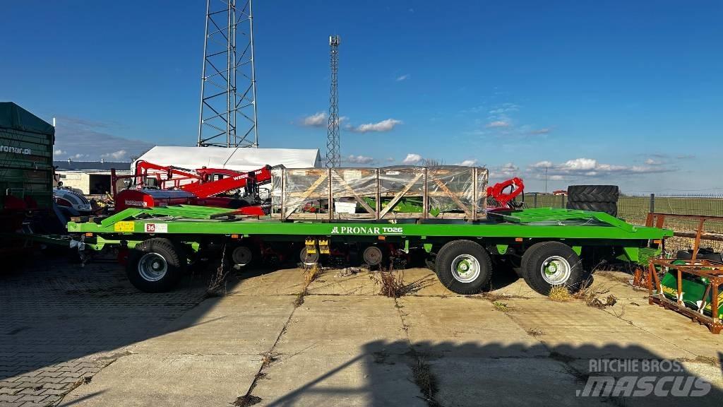 Pronar T 026 Ремаркета за бали