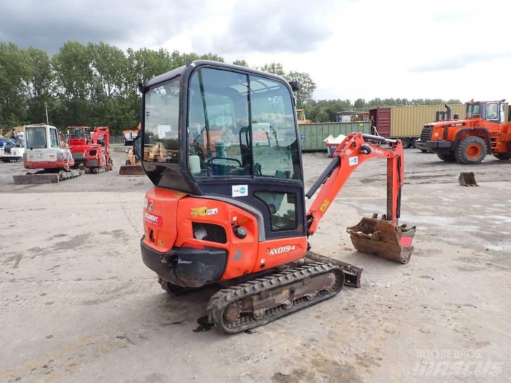 Kubota KX 019-4 Мини екскаватори < 7 т