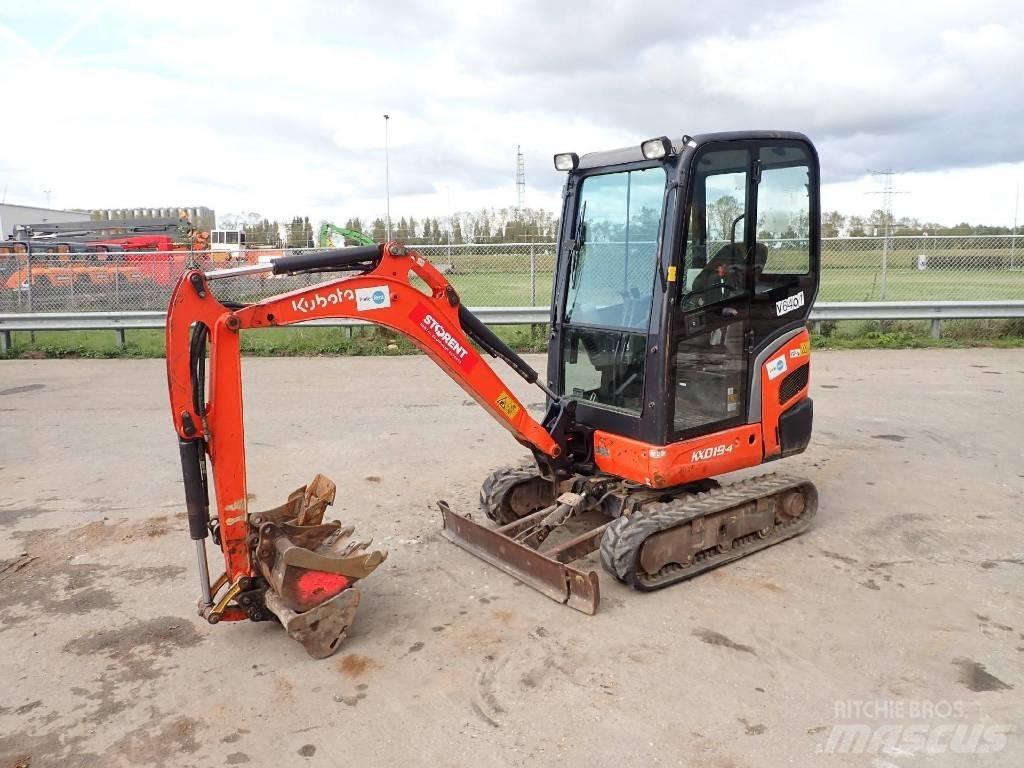 Kubota KX 019-4 Мини екскаватори < 7 т